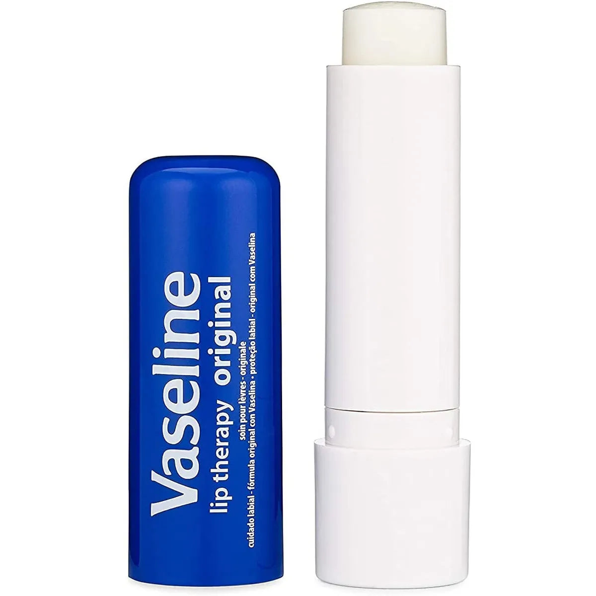 A moisturizing lip balm.